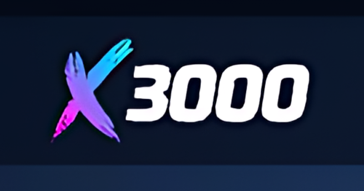 X3000 casino logo