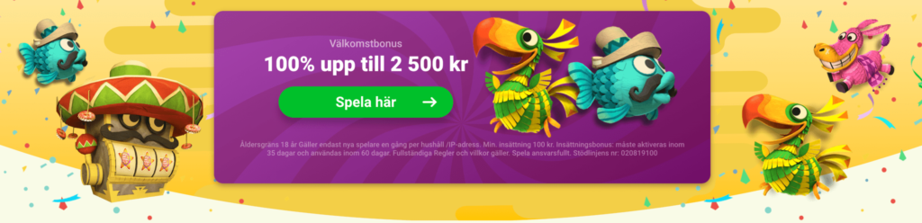 yoyo välkomstbonus